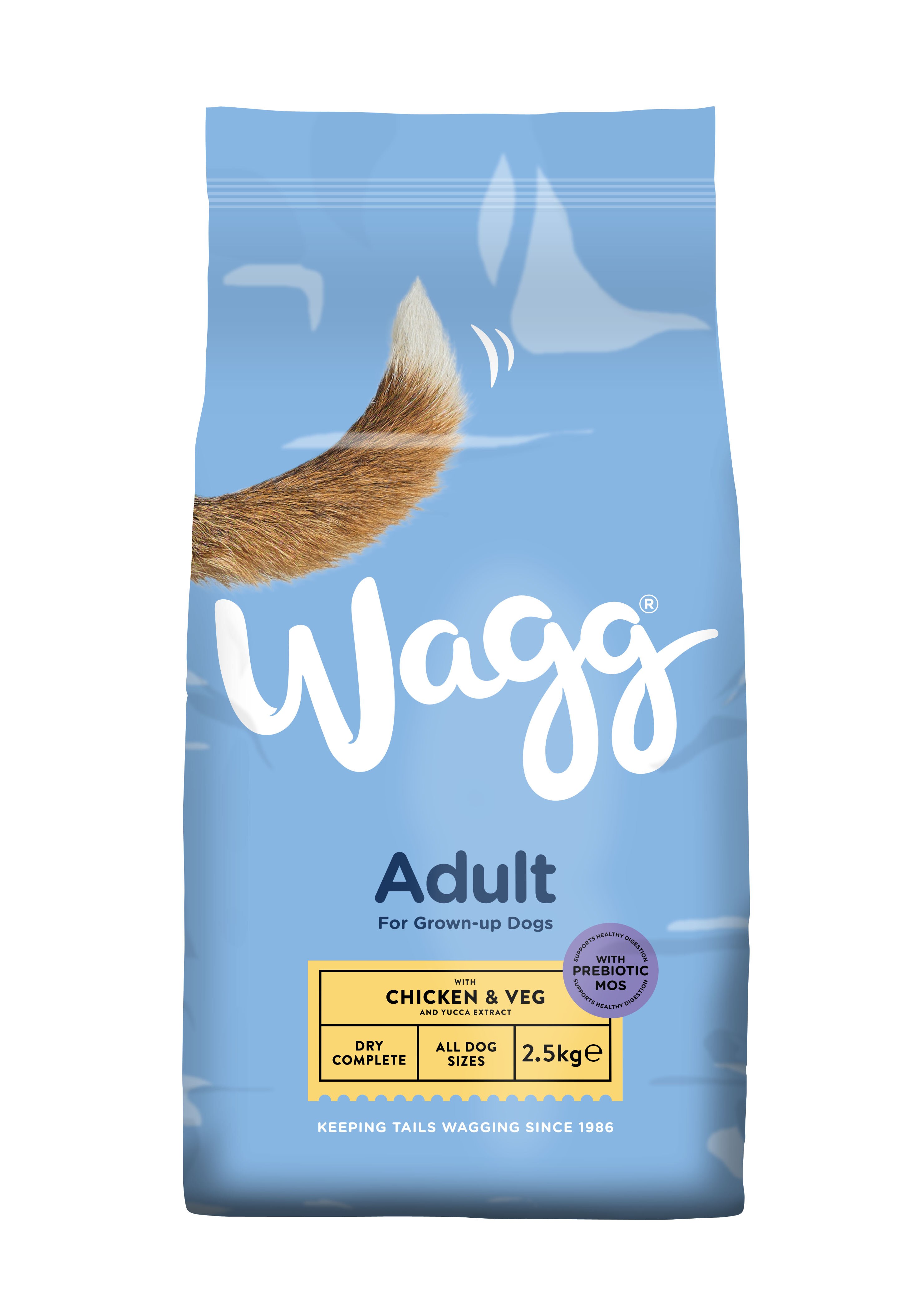 Wagg Complete Chicken & Veg Dry Dog Food - 2.5kg